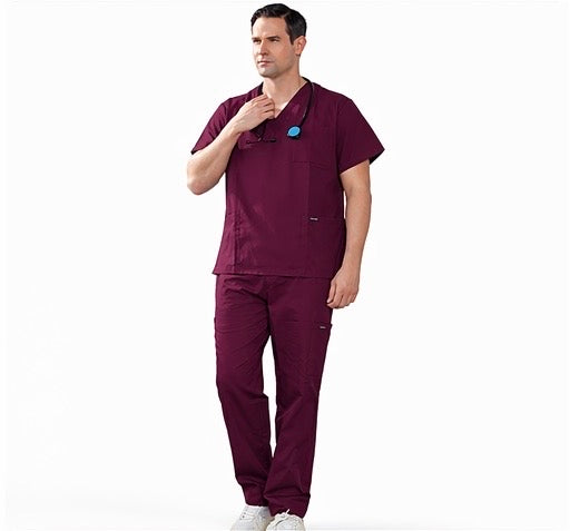 Vida Essential Scrub Set -Male Fit(Navy Blue)